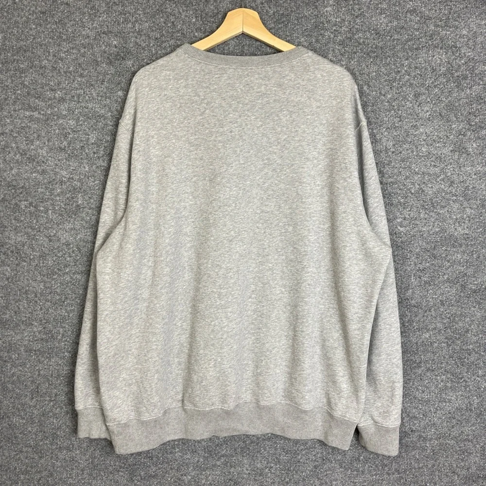 Polo Ralph Lauren Ski Bear Graphic Pullover Sweatshirt Mens XXL Gray Excellent